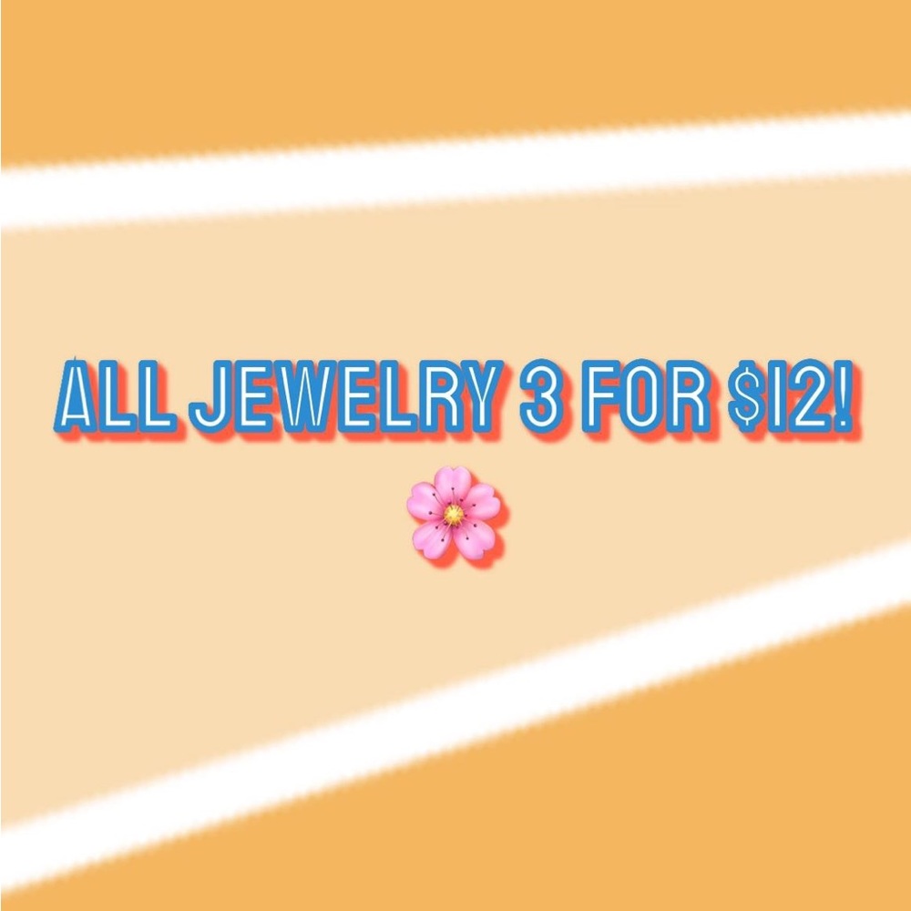 3/$12 Jewelry🌸💓
